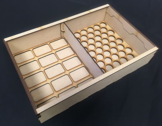 70mm divider with inserts