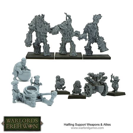 Halfling Support Weapons & Allies