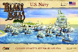 Black Seas: U.S. Navy Fleet (1770 – 1830) 1:700 Scale Ship