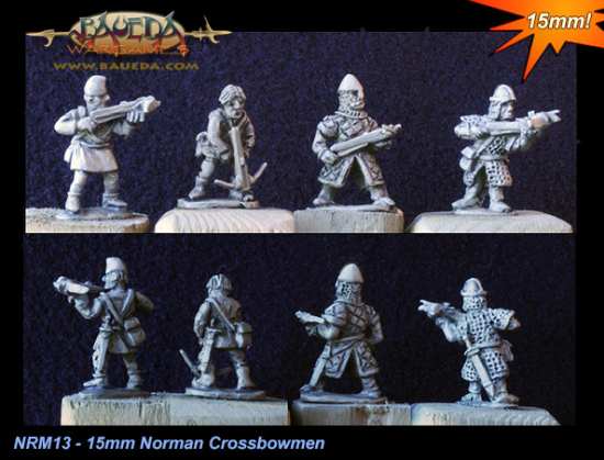 NRM13 – 15mm Norman Crossbowmen