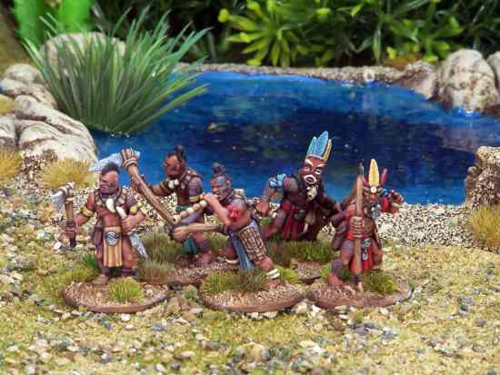 Frostgrave Usable in Warlords of Erehwon Games New Ghost Archipelago Tribals 