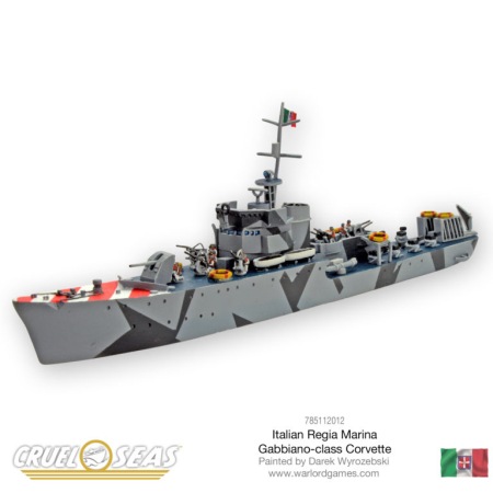 Italian Gabbiano-class Corvette