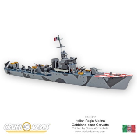 Warlord Games CRUEL SEAS Italian Marinefahrprahm F-Lighter  