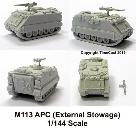 M113 with external stowage
