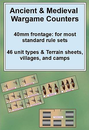 Ancient and Medieval Wargame Counters