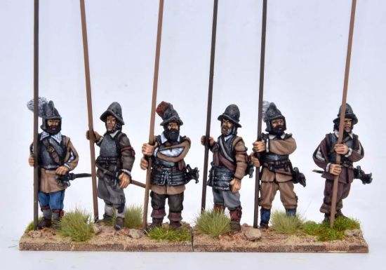 Armored Pikemen Standing