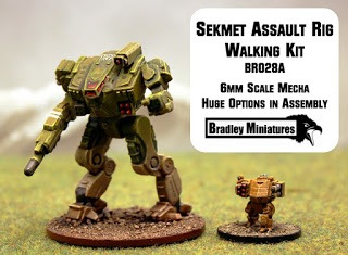 Sekmet Assault Rig Walking