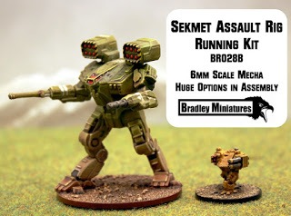 Sekmet Assault Rig Running