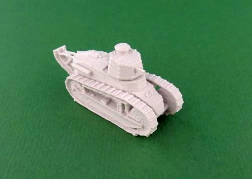 Octagonal turret with 37mm gun