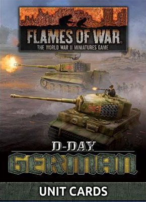 D-Day: German Unit Cards