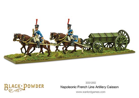 Napoleonic French Line Artillery Caisson