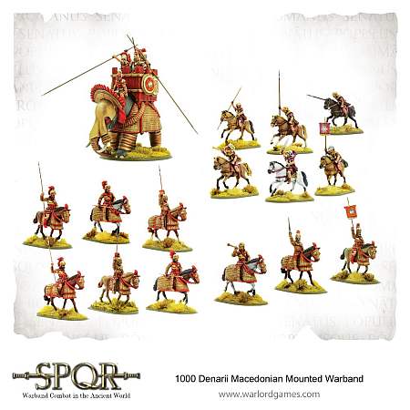 SPQR &ndash; 1,000-Denarii Macedonian Mounted Warband