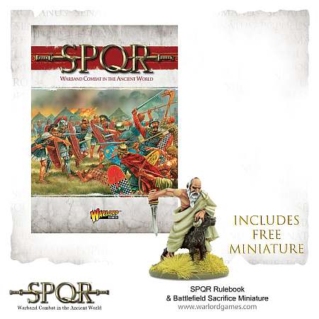 SPQR Rulebook and Special Edition Miniature