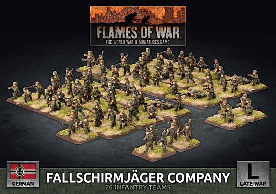 Flames of War: D-Day German Fallschirmjäger Releases