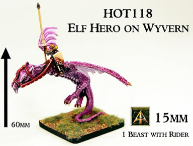 Elf Hero on Wyvern