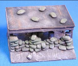 Base Camp Covered Position - Corrugated Roof