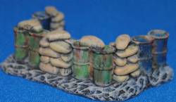 Oil and Drum Emplacement