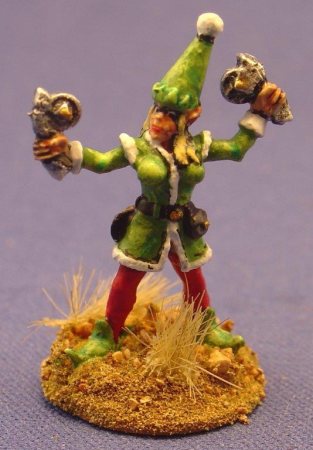 MWW-136 Female Santa's Helper (painted by R. Giglio)