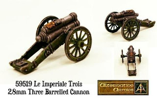 3-barrelled cannon