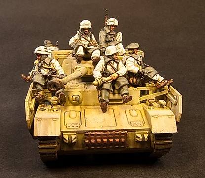 Winter German Tank Riders