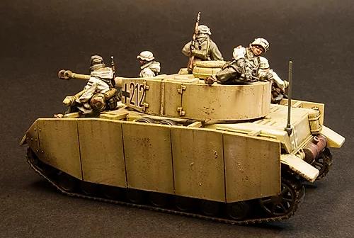 Winter German Tank Riders