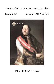 SEVEN YEARS WAR ASSOCIATION JOURNAL: Volume XXII No 3 