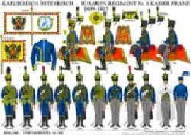 363: AUSTRIAN EMPIRE: Hussar Regiment No.1 Emperor Franz 1809-1815