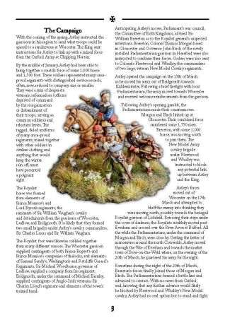 A sample page from the scenario booklet