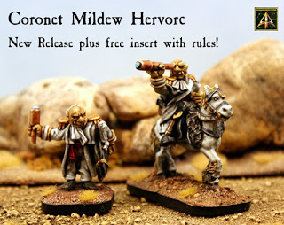Coronet Mildew Hervorc, foot and mounted