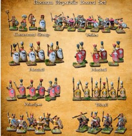 Clash of Spears: 28mm Roman Boxed Set 