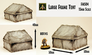 Large frame tent