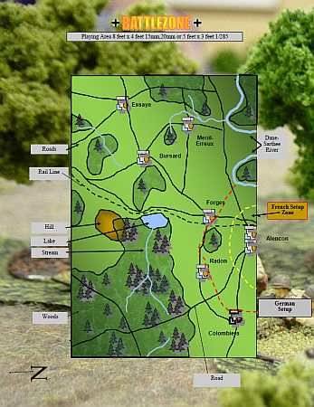 A French Legend map