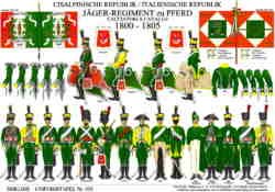 370: Cisalpine Republic/Italian Republic: Regiment of Mounted Rifles 1800-1805 