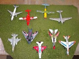 Various Aircraft 1:144 scale