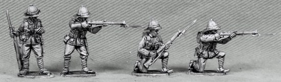 British colonial infantry