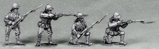 British colonial infantry