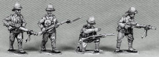 British colonial infantry