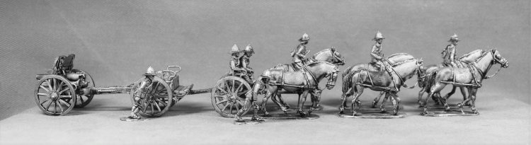 Howitzer and limber