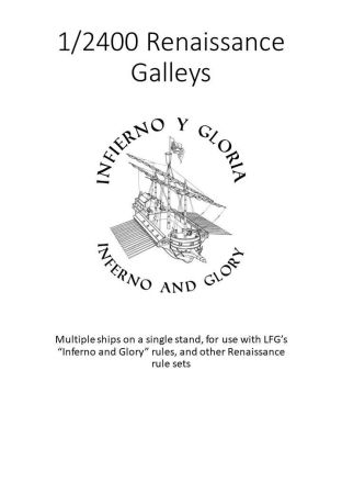 1:2400 Renaissance Galleys