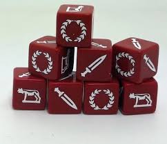 SAGA dice