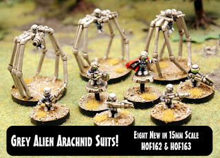Grey Alien Arachnid Suits