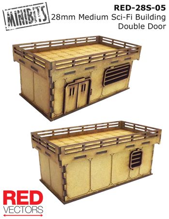 Medium, double door