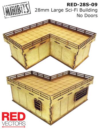 Large, no door