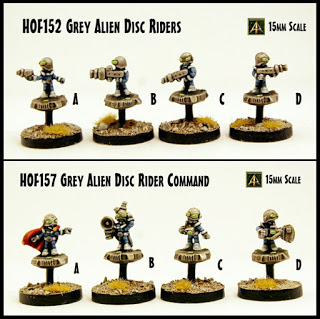 Grey Alien Disk Rider Command