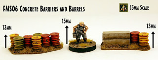 Concrete Barriers and Barrels