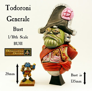 Todoroni Generali Bust