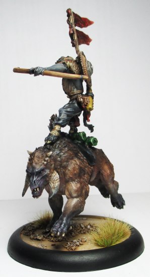 Geladen athletic archer