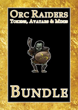 Orc Raiders Tokens, Avatars & Minis (Bundle)