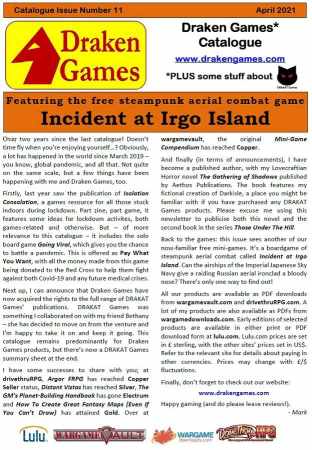 Draken Games Catalogue 11 + Free mini-game