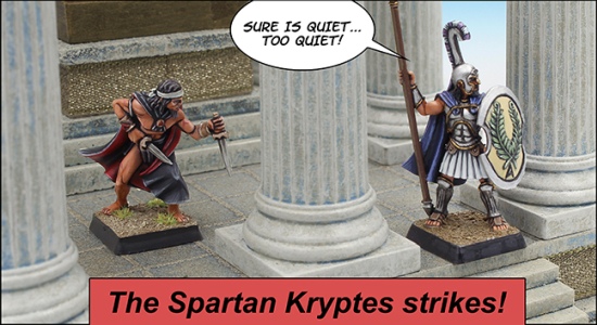 The Spartan Kryptes Strikes!
